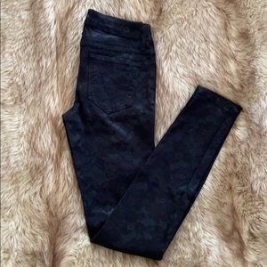 Bebe Lace Icon Skinny Jeans